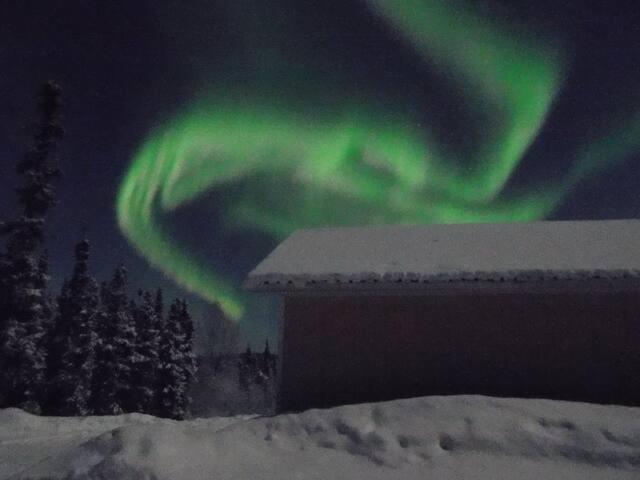 Апартаменты Aurora Viewing Deck And Peaceful Retreat Фэрбанкс Экстерьер фото